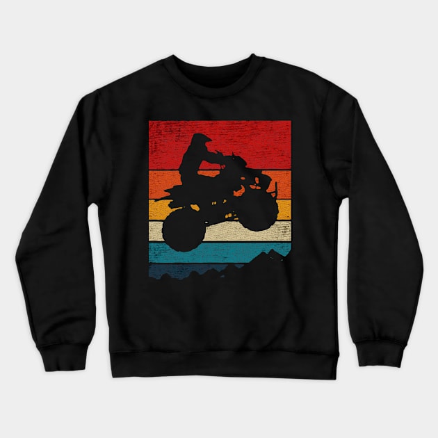 Atv quad adventure Crewneck Sweatshirt by Sendumerindu